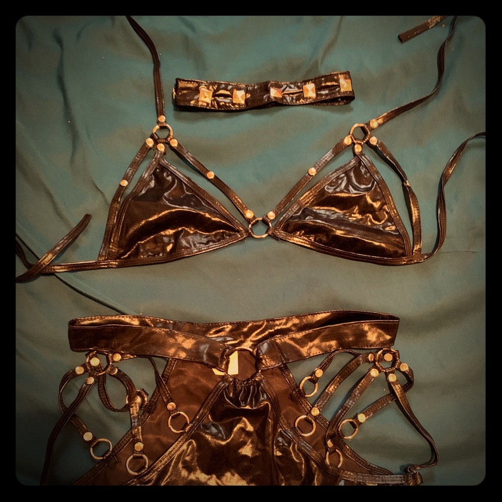 Black 3 piece swimsuit ***NEW***